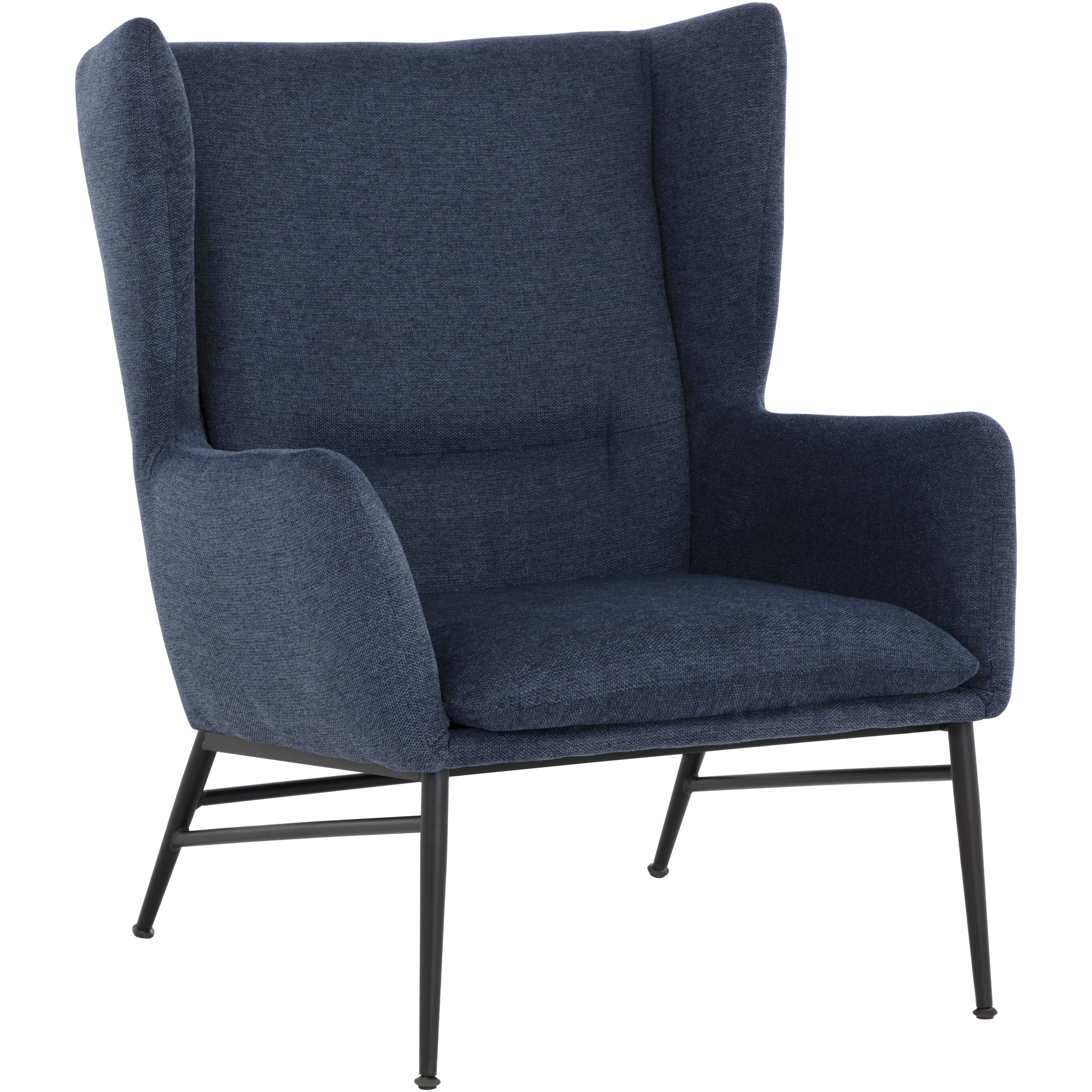Kasen Belfast Navy Lounge Chair